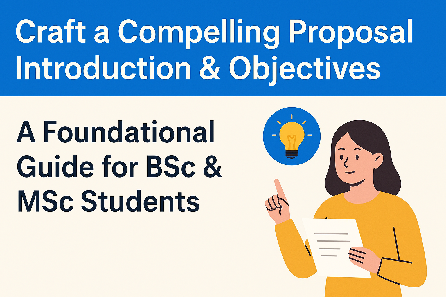 Blog 7: Craft a Compelling Proposal Introduction & Objectives